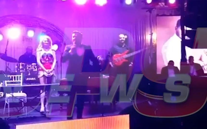 VIDEO / Liviu Vârciu, discurs emoționant la începutul petrecerii de botez a fiicei sale: "Mamă, te iubesc!"