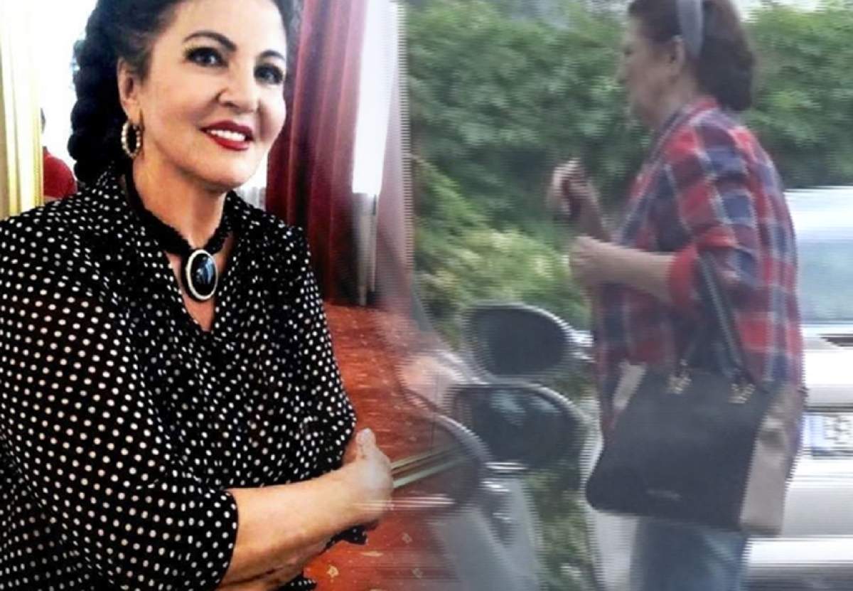 VIDEO PAPARAZZI! / Imagini îngrijorătoare cu Irina Loghin! Cântăreaţa se mişcă greu şi şchiopătează!