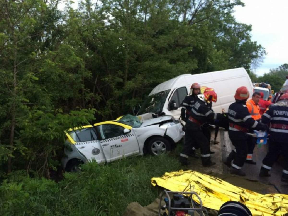 Accident grav pe DN67, în Vâlcea! Doi oameni au murit, iar alte trei persoane sunt grav rănite