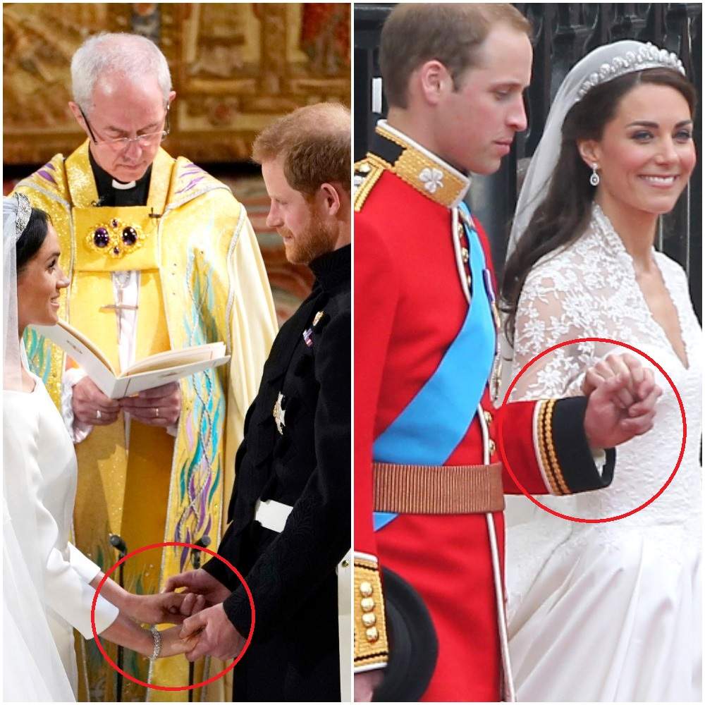 Experții în limbajul trupului au comparat nunta lui Harry și Meghan cu cea a lui William și Kate