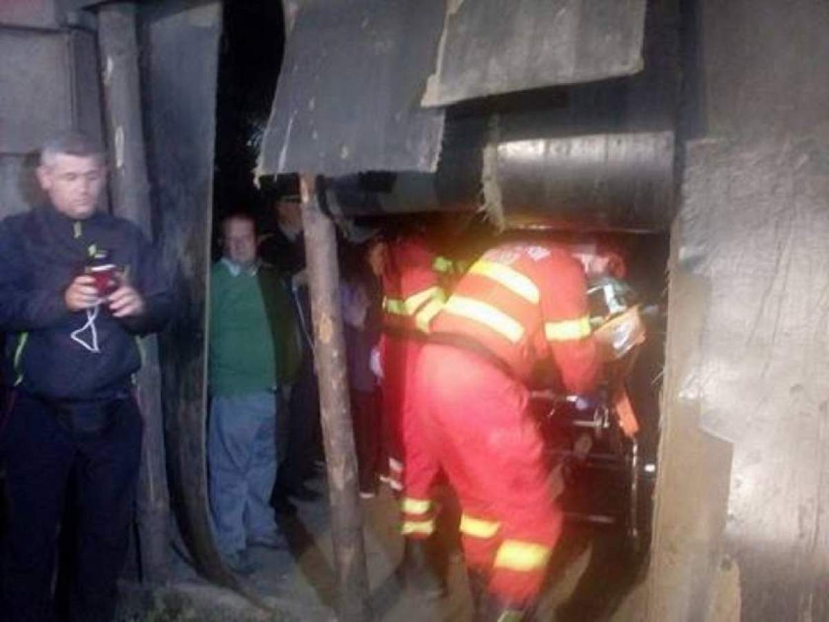 FOTO / Destin cumplit pentru un miner. A murit în subteran, strivit de un corp de 150 de kilograme