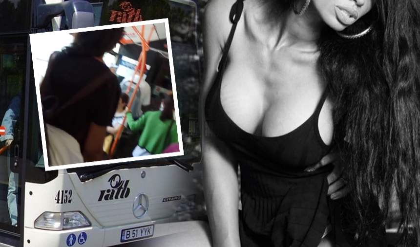 VIDEO / Imagini inedite, cu o nevastă de milionar în autobuz! Lumea a rămas mască
