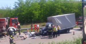 VIDEO / Imagini șocante! Un nou accident mortal cu români, în Ungaria