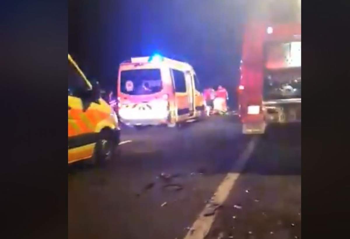 VIDEO / Un nou accident cu români în Ungaria. Două persoane au murit, iar trei au fost rănite