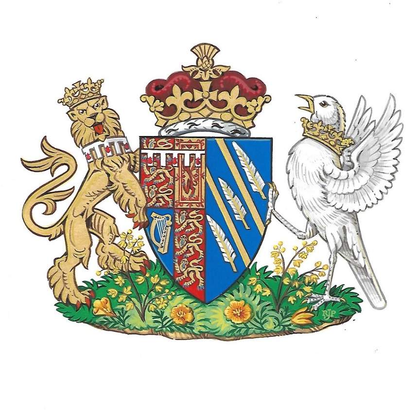 FOTO / Meghan Markle a primit propriul ei blazon. Ce semnificație are fiecare element