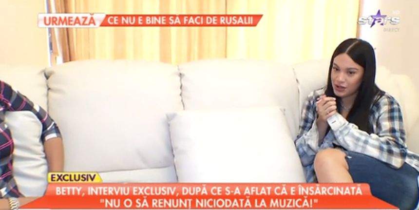 VIDEO / Betty Stoian, declaraţii emoţionante despre relaţia cu Florin Salam. "Mă linişteşte mult"