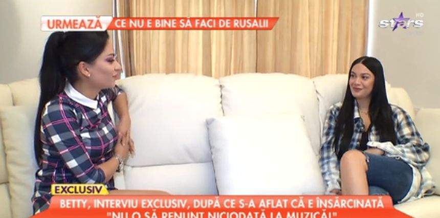 VIDEO / Betty Stoian, declaraţii emoţionante despre relaţia cu Florin Salam. "Mă linişteşte mult"