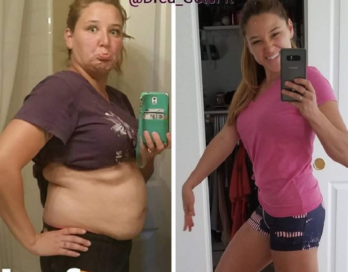 Transformare spectaculoasă! A slăbit enorm fără să ţină dietă! Care este secretul ei