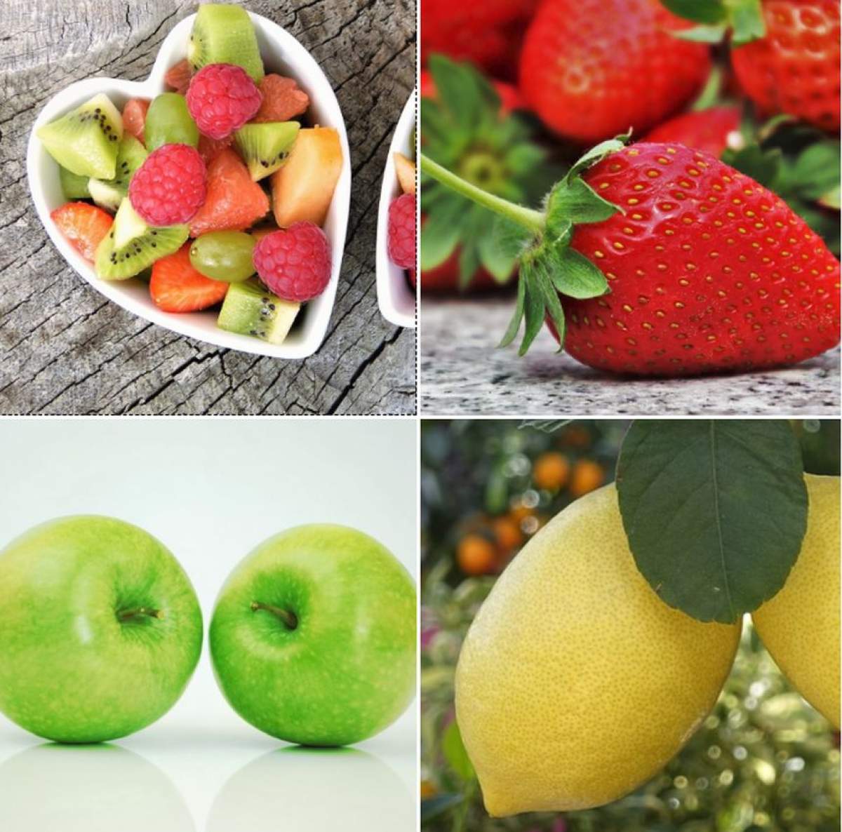 Testul cu fructe! Alege în mai puţin de 5 secunde un fruct şi afli ce caracter ai