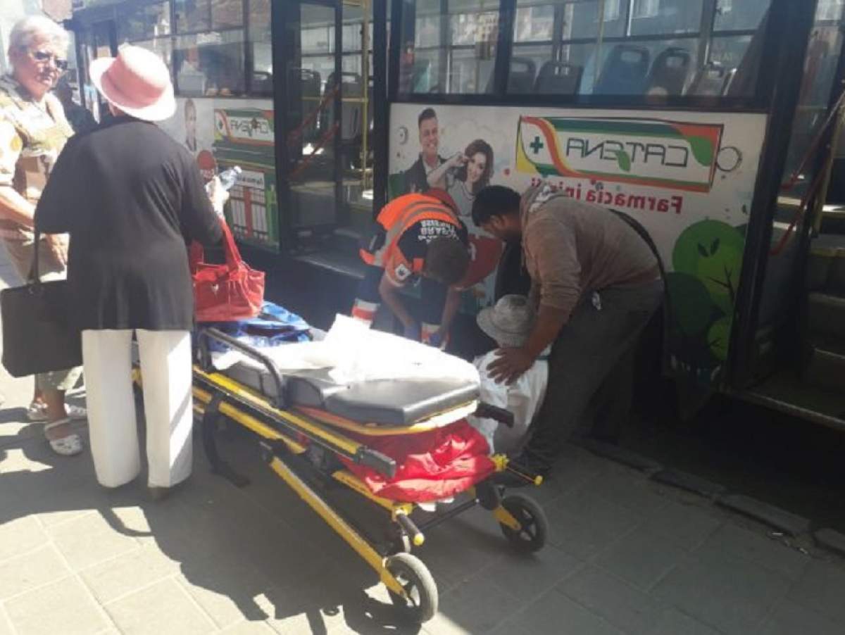 FOTO / Bătrână în vârstă de 76 de ani, călcată de un autobuz în Braşov