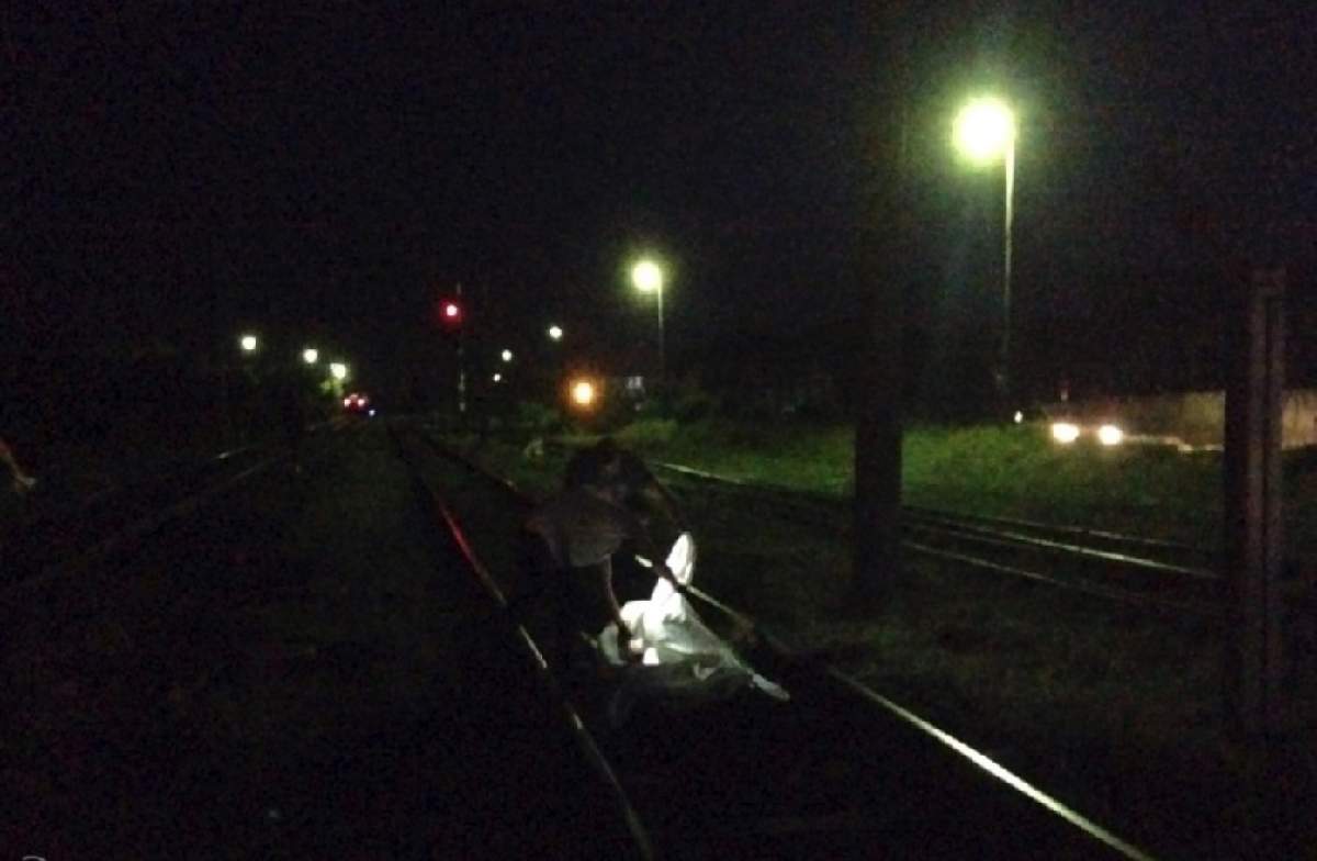 Scene de groază în Arad! Trupul unui bărbat a fost găsit sfârtecat pe şinele de tren