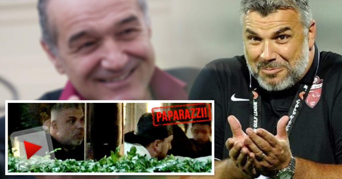 VIDEO PAPARAZZI / „Oli” dă, „Oli” plăteşte, Luţu e tratat regeşte! Cosmin Olăroiu îşi risipeşte averea cu aghiotantul lui Gigi Becali