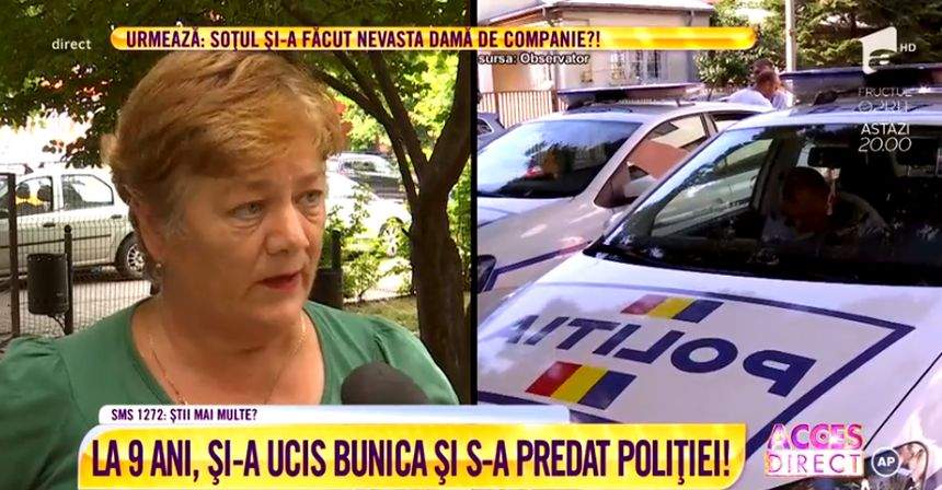 VIDEO / Vecinii băiatului de 9 ani care şi-a omorât bunica sunt îngroziţi: "Era să strângă şi un copil de gât"