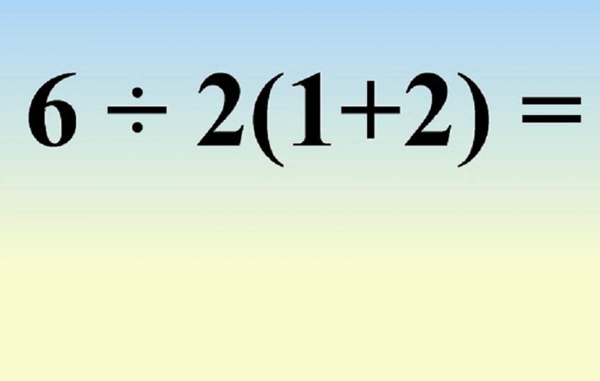 Tu poți rezolva acest calcul simplu? Exerciţiul care le dă bătăi de cap multora