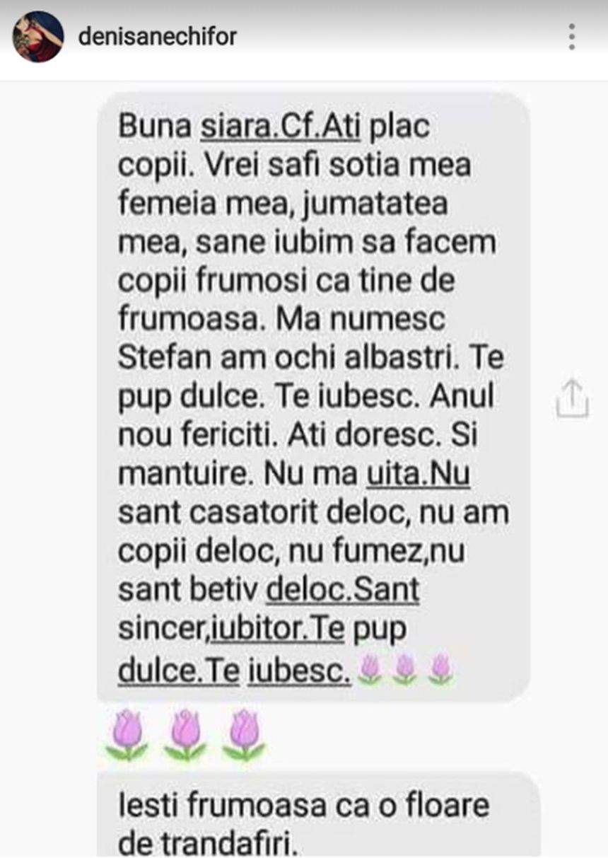 VIDEO / Denisa Nechifor, cerută de soţie pe internet. "Vrei să fii jumătatea mea? Nu fumez şi nu sunt beţiv"