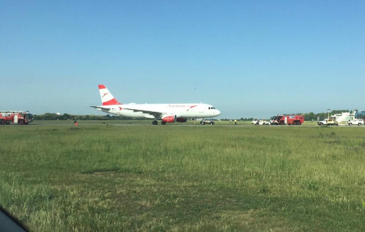 VIDEO / Aterizare de urgenţă pe aeroportul Otopeni! 145 de persoane se află în aeronavă