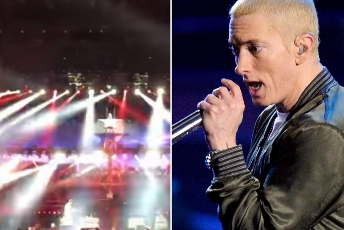 VIDEO / Împușcături la un concert Eminem! Zeci de mii de oameni au asistat, îngroziți