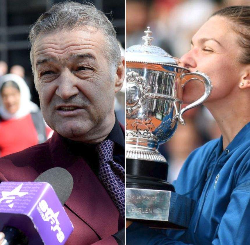 VIDEO / Gigi Becali, la un pas să se sufoce în timpul meciului Simonei Halep, de la Roland Garros. "Nu se pot înţelege astea"