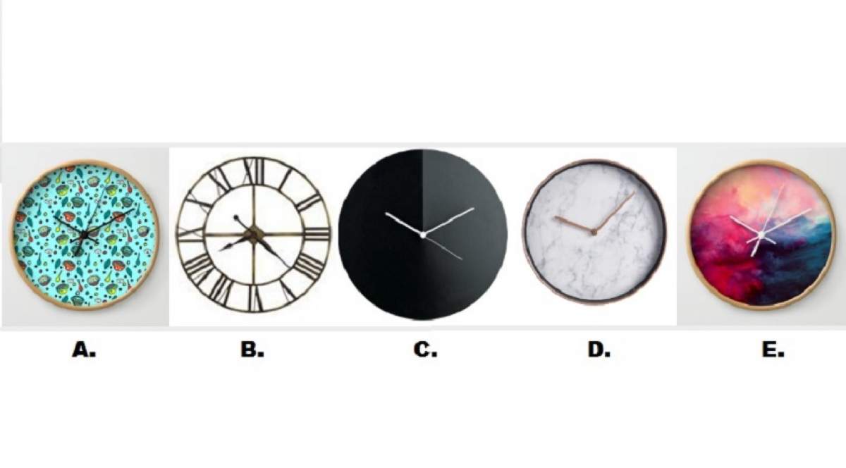 TEST: Alege un ceas și află ce te așteaptă în viitorul apropiat