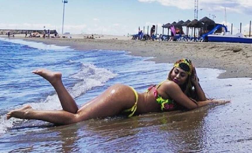 FOTO / Nepoata lui Adi de la Vâlcea și-a expus posteriorul de braziliancă la malul mării: "Super sexy"