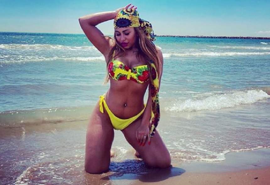 FOTO / Nepoata lui Adi de la Vâlcea și-a expus posteriorul de braziliancă la malul mării: "Super sexy"