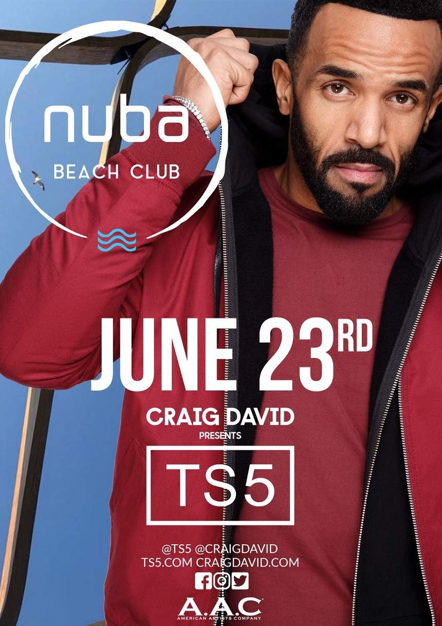 Celebrul cântăreţ Craig David vine în România. Unde va concerta pe 23 iunie