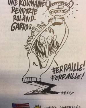 Brigitte Năstase, extrem de revoltată după ce a apărut caricatura cu Simona Halep: "Această nesimţire nu este penalizată!"