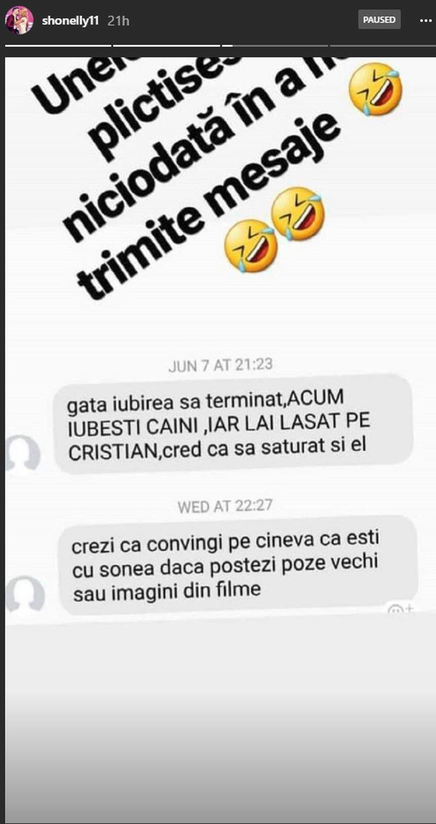 Elly de la MPFM, luată la rost pe internet. "Iubirea s-a terminat, l-ai lăsat pe Cristian?