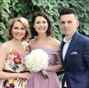 FOTO / Mihaela Călin, prezentatoarea de la Antena 1, s-a căsătorit! Mirela Vaida, prezentă la eveniment
