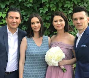FOTO / Mihaela Călin, prezentatoarea de la Antena 1, s-a căsătorit! Mirela Vaida, prezentă la eveniment