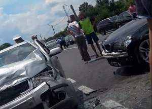 Accident de proporţii la Buzău! La faţa locului a intervenit un elicopter SMURD