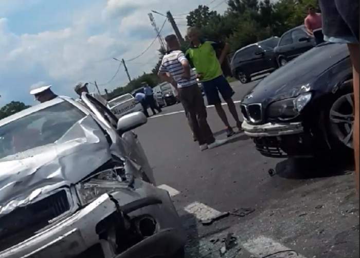 Accident de proporţii la Buzău! La faţa locului a intervenit un elicopter SMURD
