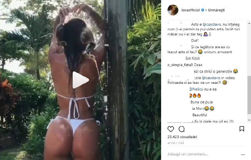 FOTO / Lora, gafă de proporții! S-a lăudat cu corpul unei sexy-antrenoare de fitness, dar o fană a dat-o de gol