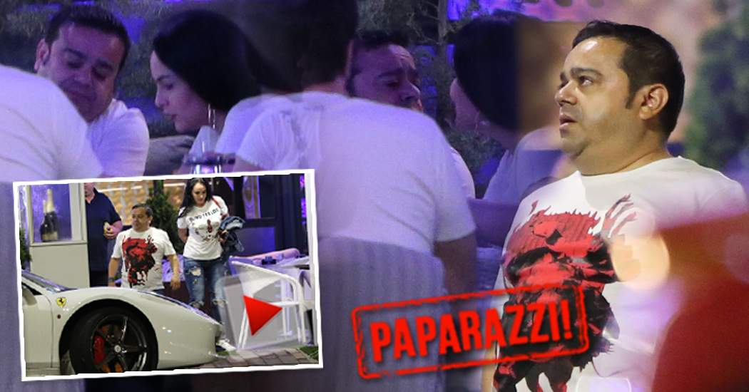 VIDEO / PAPARAZZI / Adi Minune, gesturi tandre cu amanta, în public! Manelistul ştie cel mai bine cum e să iubeşti două femei, să nu ştii pe care-o vrei