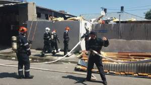 Explozie puternică în Bucureşti! Casa unui bătrân s-a făcut praf