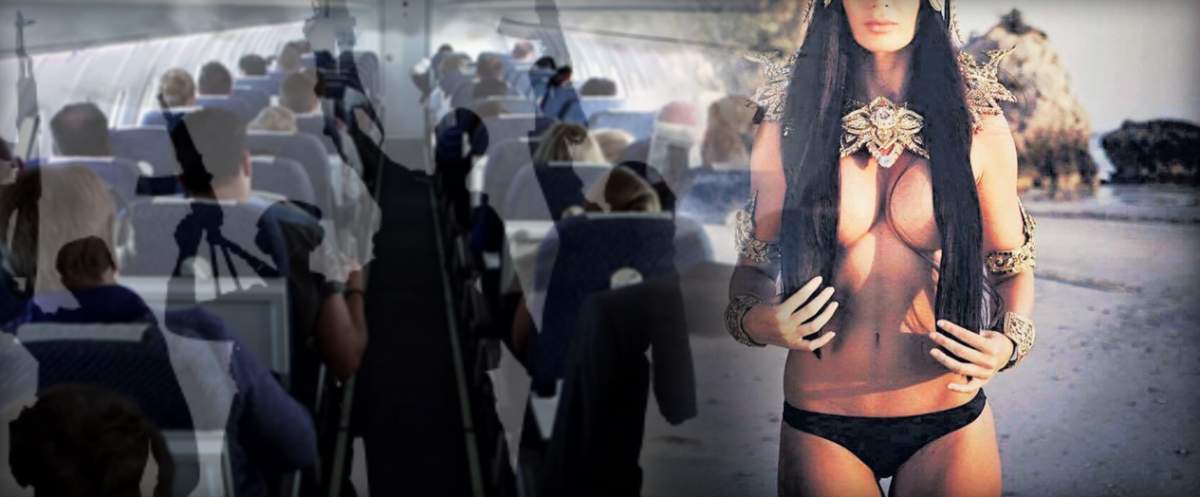 EXCLUSIV / Show și circ în aeroport! O bombă-sexy din showbiz, suspectată de terorism