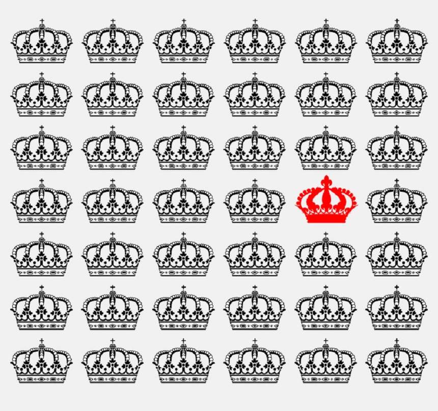 TEST: Tu poți să găsești coroana diferită?