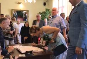 FOTO & VIDEO / Nicoleta Voica s-a căsătorit! Imagini de la cununia civilă