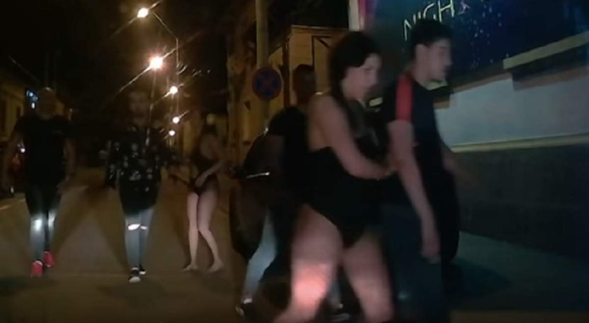 VIDEO / Scene de groază în Piteşti! Dansatoarele unui club au fost implicate într-o bătaie ca în filme