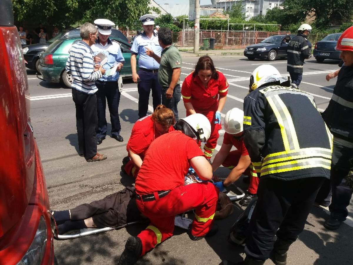 FOTO & VIDEO /  Scene şocante la Piatra Neamţ. Un bărbat a fost zdrobit de un TIR