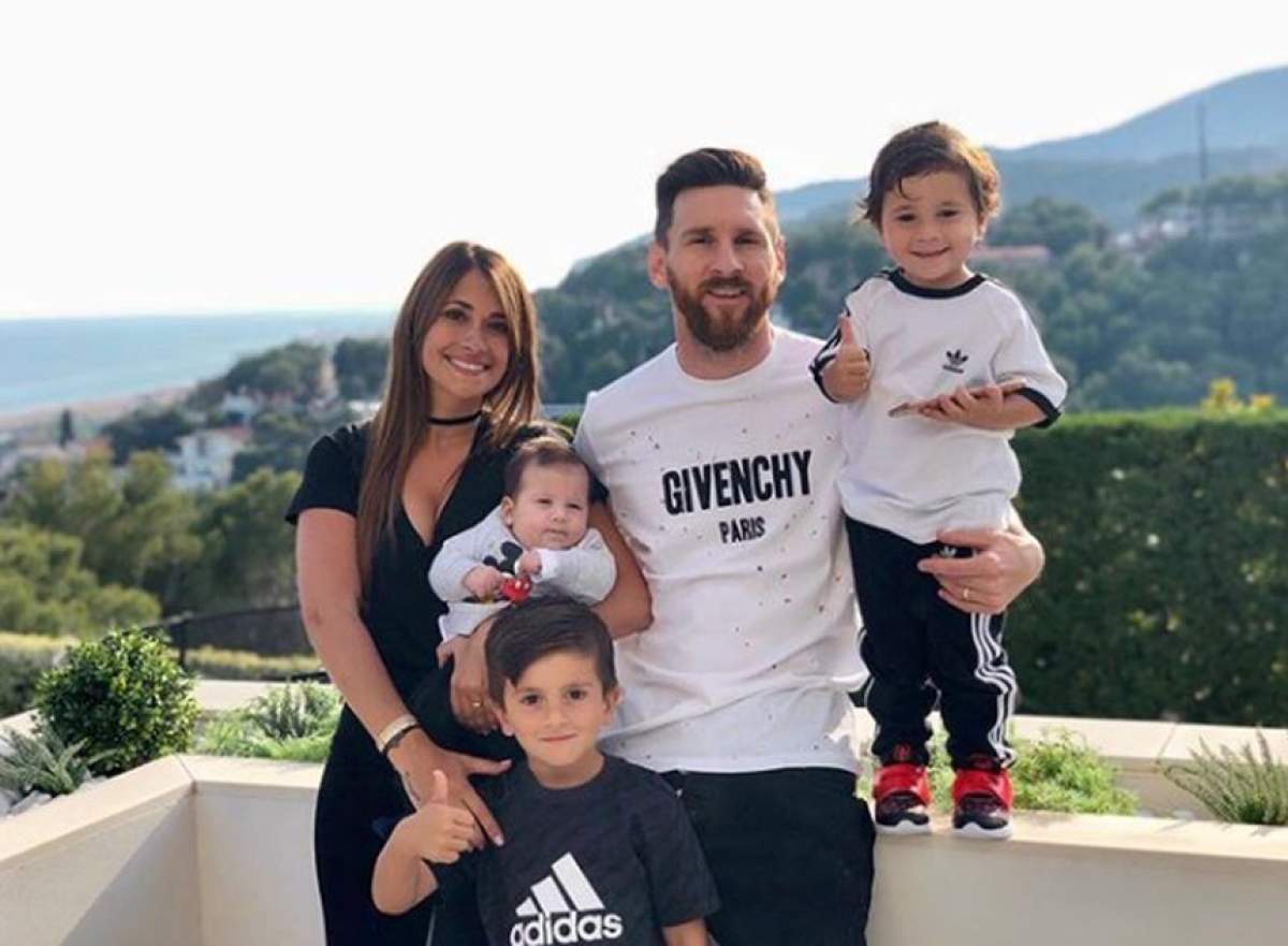 FOTO / Soţia lui Messi s-a recuperat incredibil după naştere. Nici nu zici că a adus pe lume trei copii