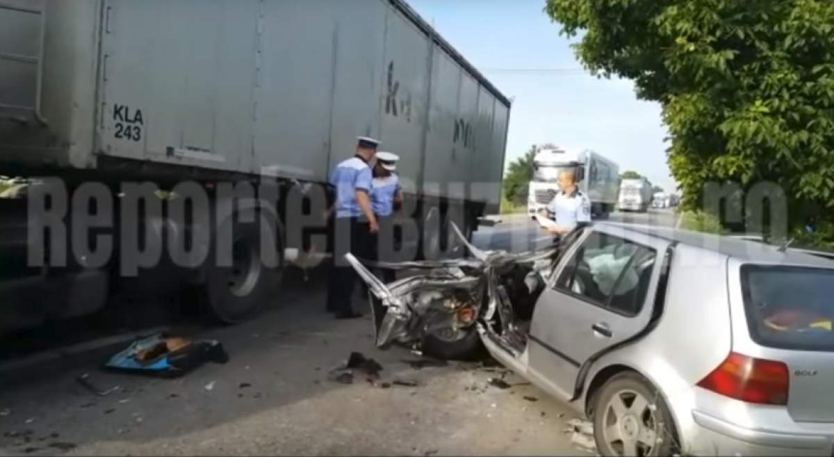 FOTO & VIDEO / Doliu în politica din România. A intrat cu maşina într-un TIR şi a murit