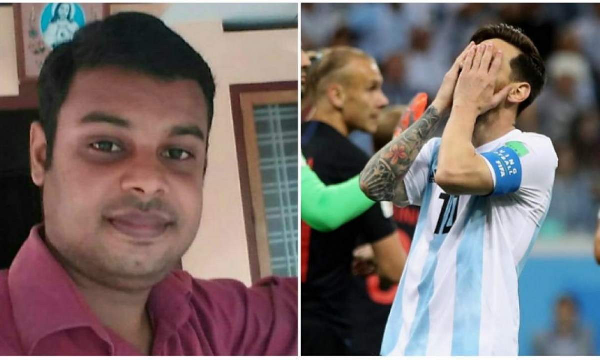 Un tânăr s-a sinucis, după ce Argentina a pierdut meciul cu Croația. Alex, fan înfocat al lui Messi, a lăsat un bilet de adio