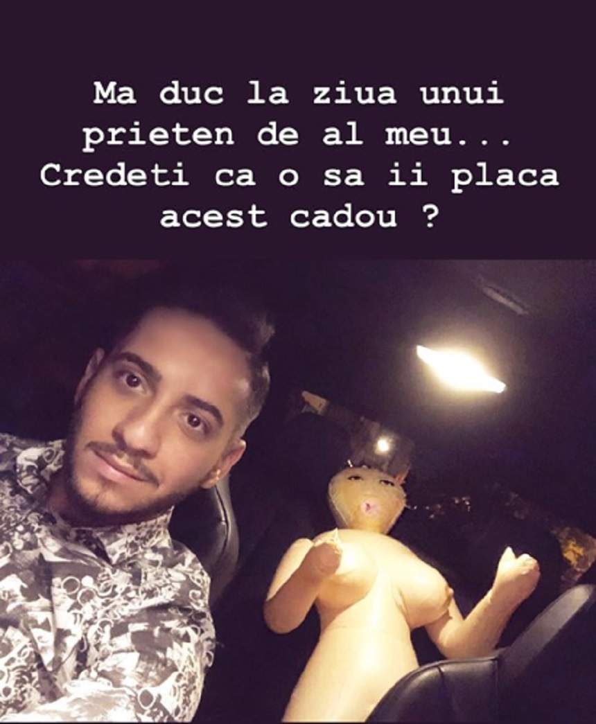 FOTO / Fulgy de la Clejani a dat fuga la sex shop: "Credeţi că o să-i placă?"