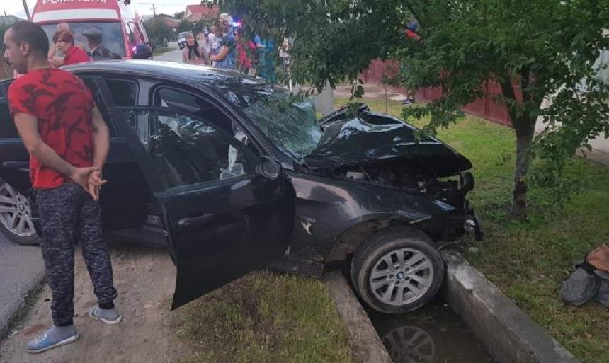 Răsturnare de situaţie în cazul accidentului din Slătioara! Cine se afla la volanul maşinii care gonea pe stradă