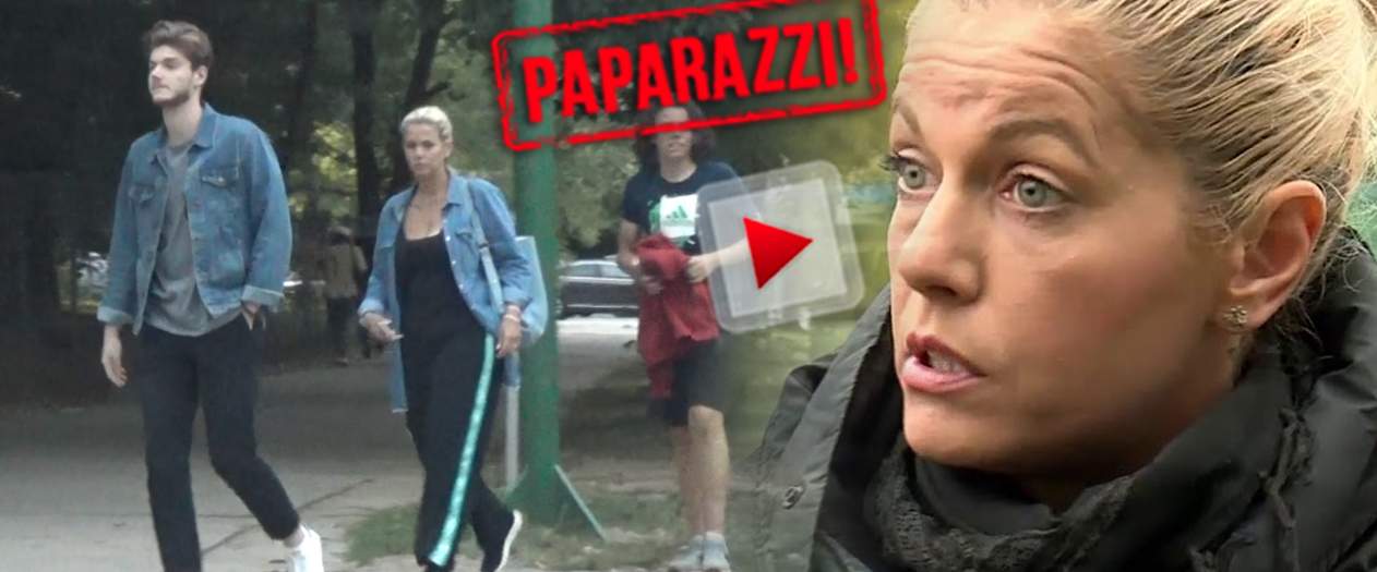 VIDEO PAPARAZZI / Când iese la plimbare, Lorena Balaci e cea mai tare! Fosta soţie a lui Eugen Trică, senzaţie în parc, alături de copii!