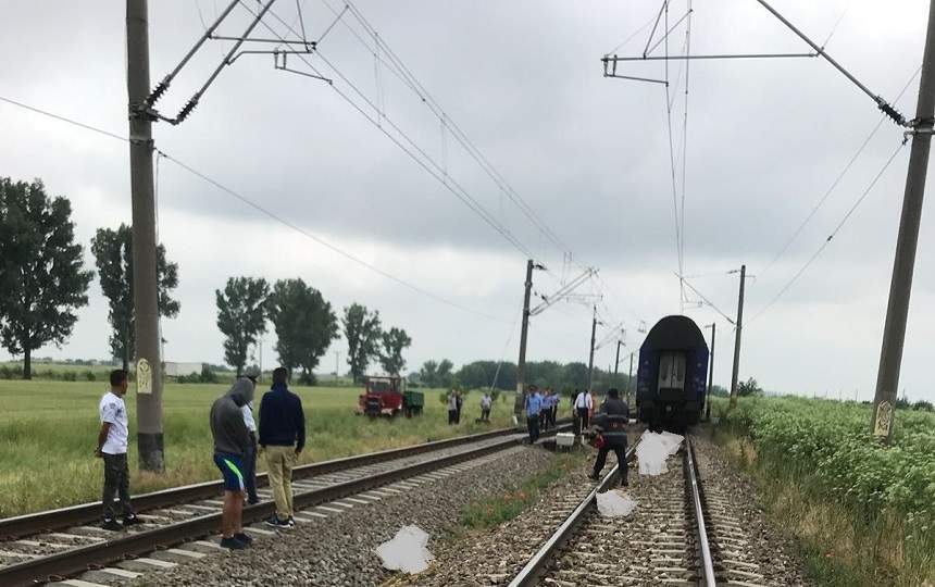 Un cioban a fost lovit de tren şi a murit pe loc