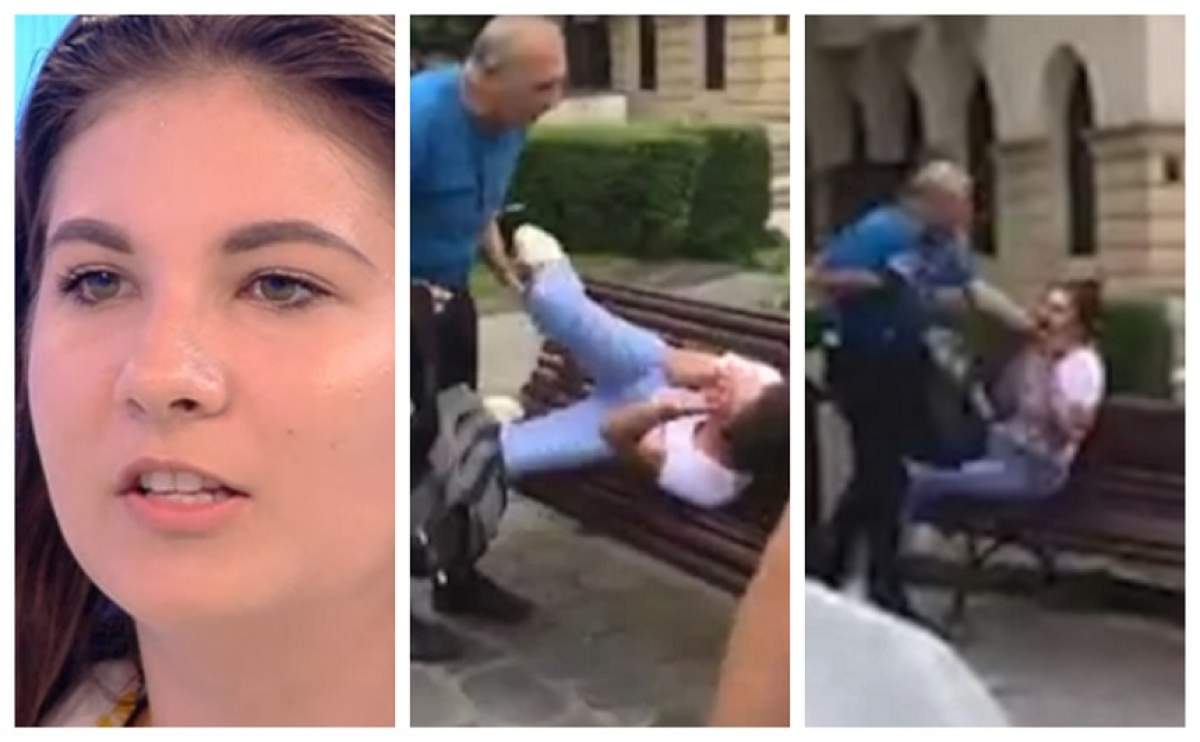 Confuntare în direct între fiica unui fost senator și bătrânul care a bătut-o într-un parc din Brașov. Ce spune agresorul