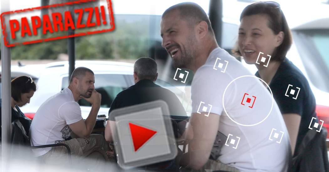 VIDEO PAPARAZZI / Şi-a făcut copiii celebri, dar soţia o ţine la secret! Cum arată Rodica, nevasta lui Pavel Stratan