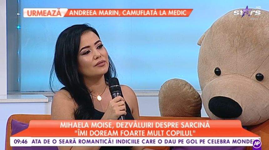 VIDEO / Mihaela Moise, despre problemele din timpul sarcinii. "A trebuit să fac o biopsie"